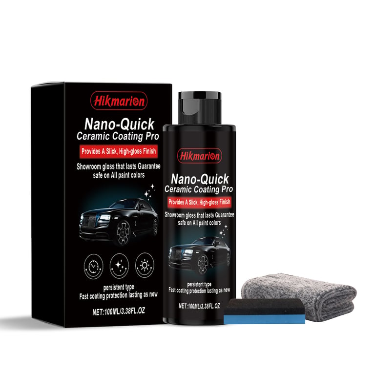 Nano-Ceramic Coating Set for Vehicle Surface Protection | Professional Grade