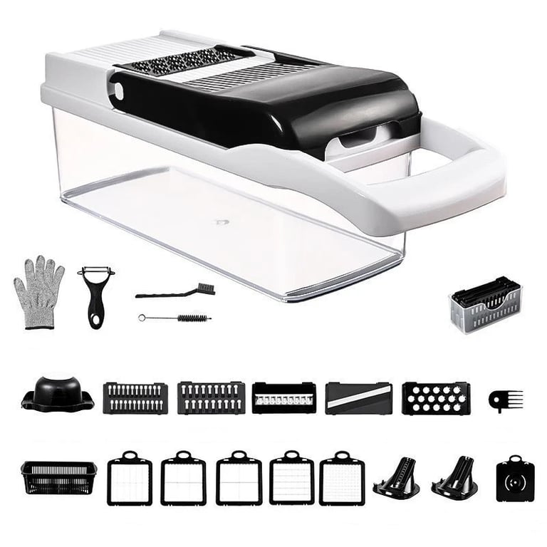 26-in-1 Vegetable Chopper Mandolin Slicer Dicer | Food Prep Kit